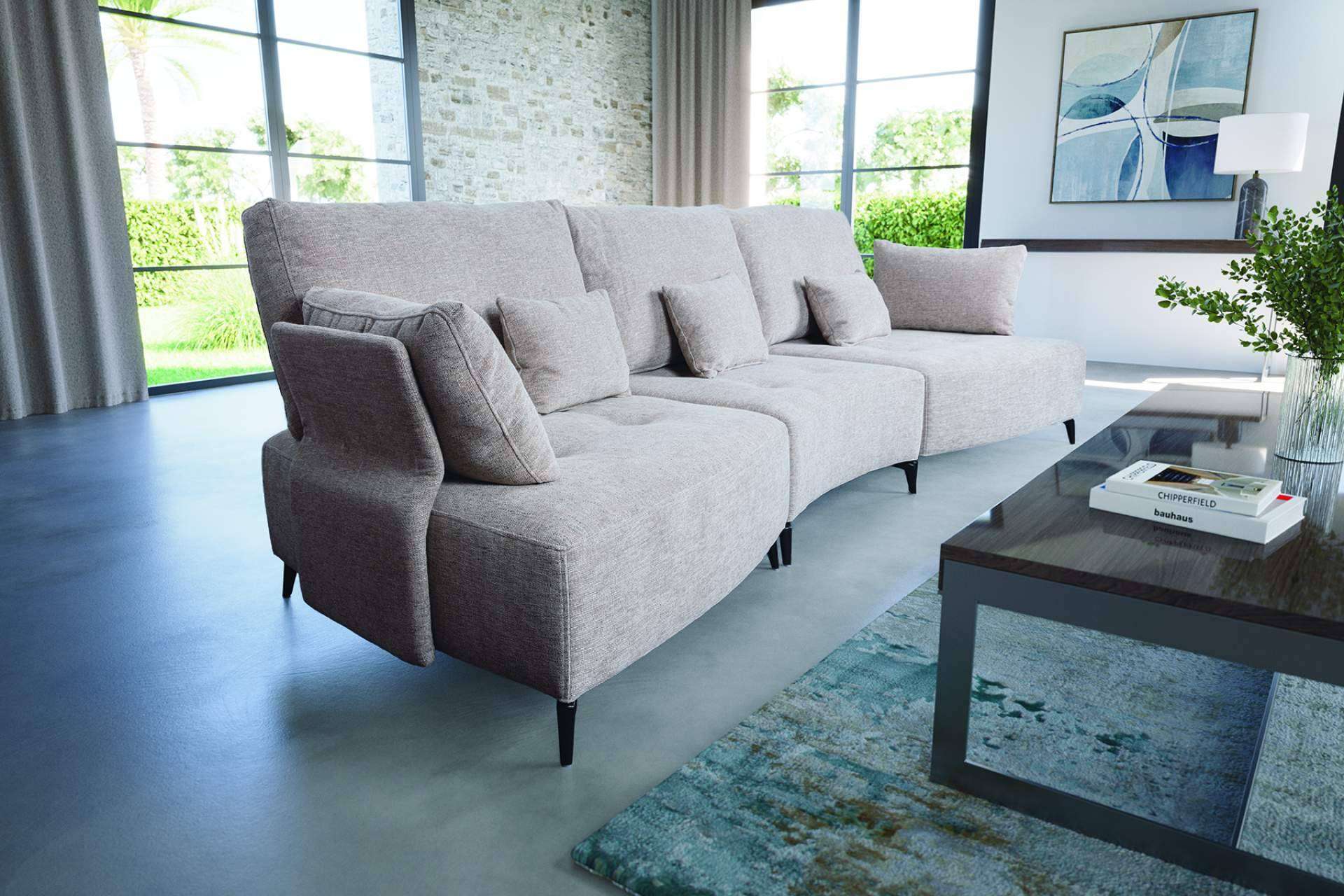 La línea de productos textiles de Rioma apuesta por una estética más sobria y minimalista