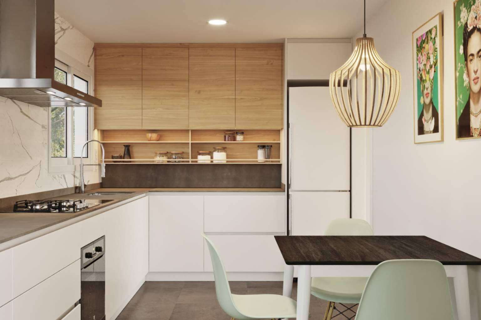 Especialistas en diseño de cocina roble y blanco, con Lautoka Urbana