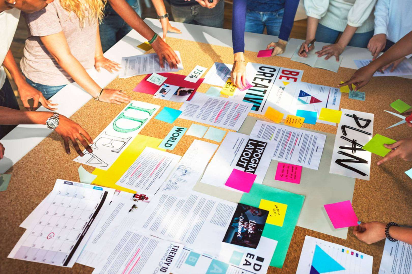 Colaboración en cualquier proyecto de diseño gráfico de forma creativa de la mano de la empresa Dsign