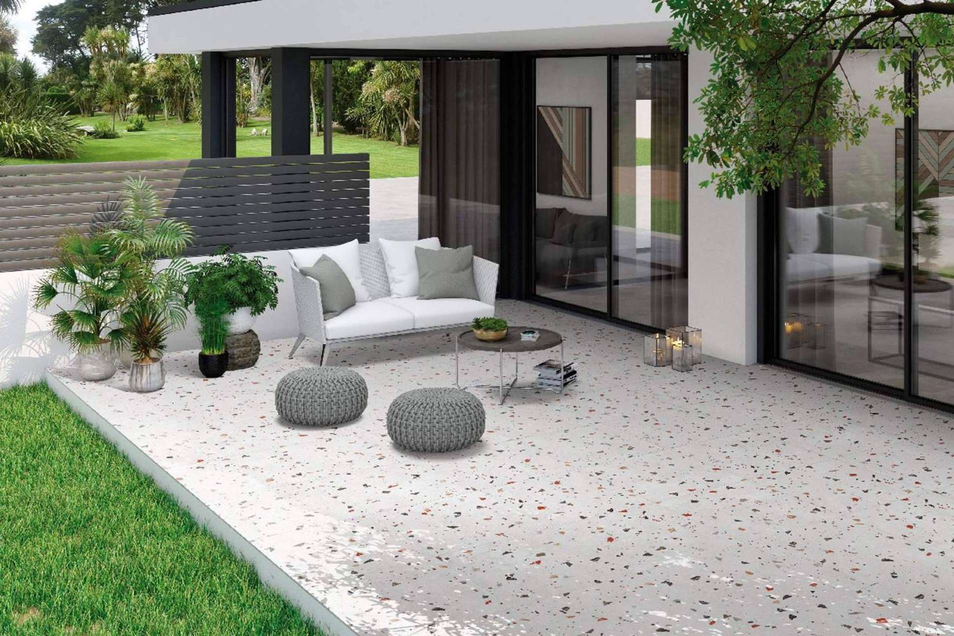 Gran diversidad de azulejos para terrazas y piscinas en Duritti Cerámica