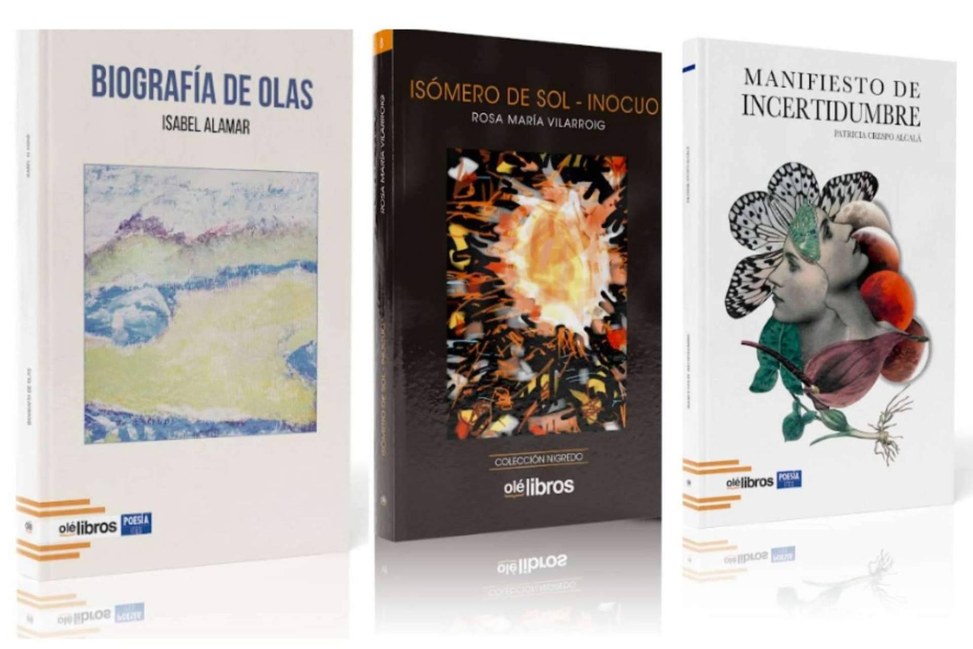 En los Premios de la Crítica Valenciana, tres poetas de Olé Libros quedan finalistas