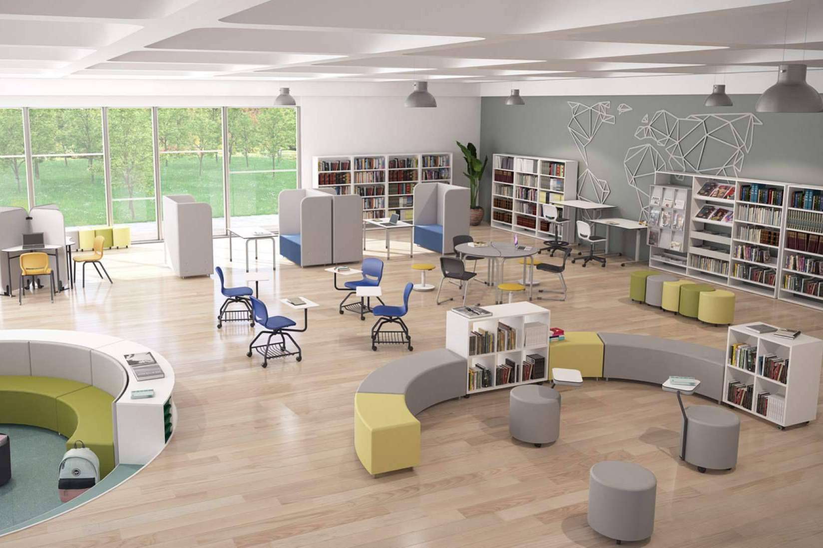 OfficeDeco ofrece una extensa gama de mobiliario escolar