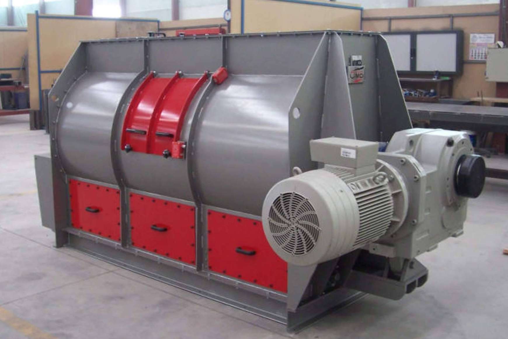 Mezcladoras horizontales para uso industrial de excelente calidad, con CM Barreal
