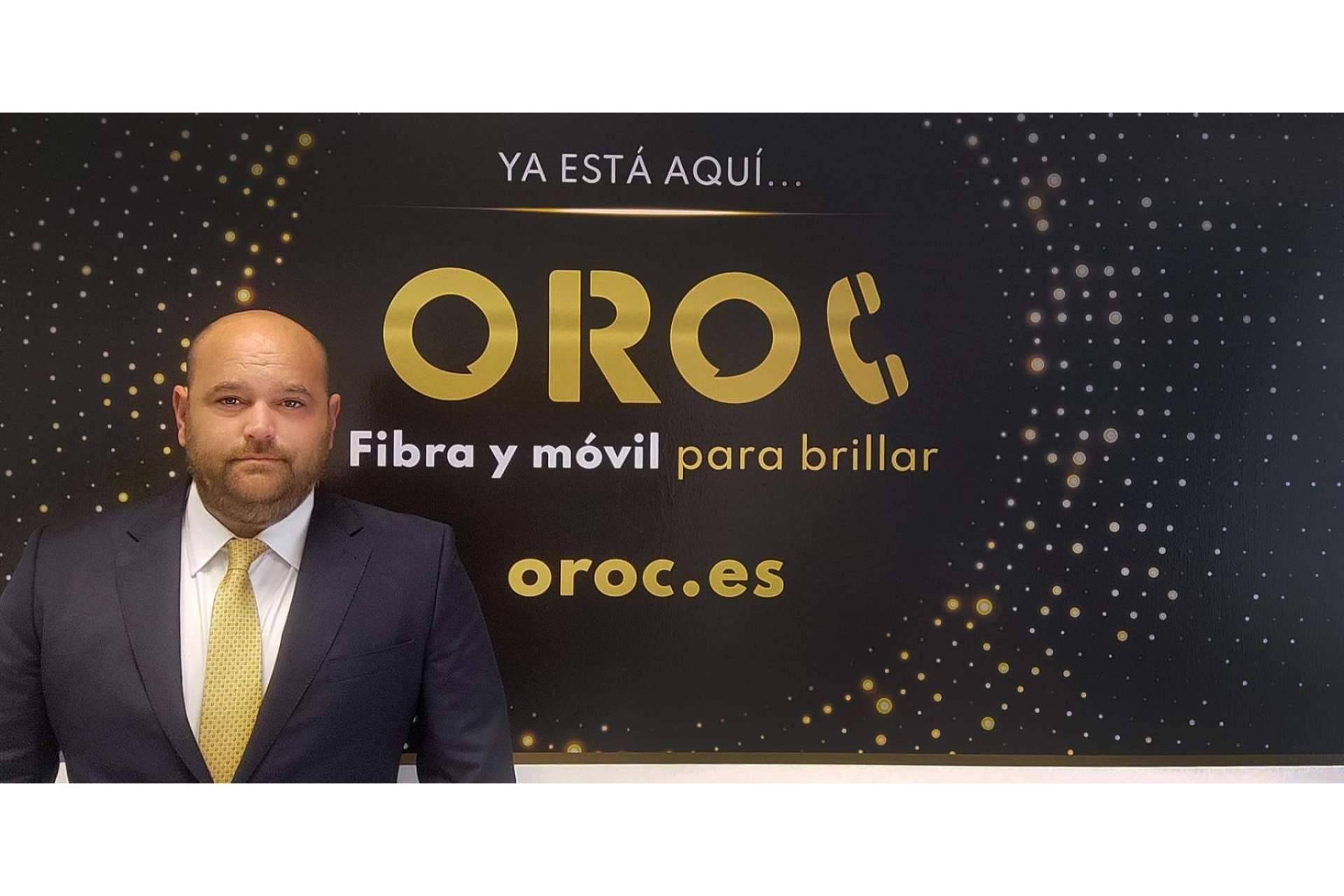 El director general de OROC Fibra y Móvil, Rubén Núñez, destaca 'Buscamos una oferta diferente al resto de operadores muy competitiva en precios y servicios'