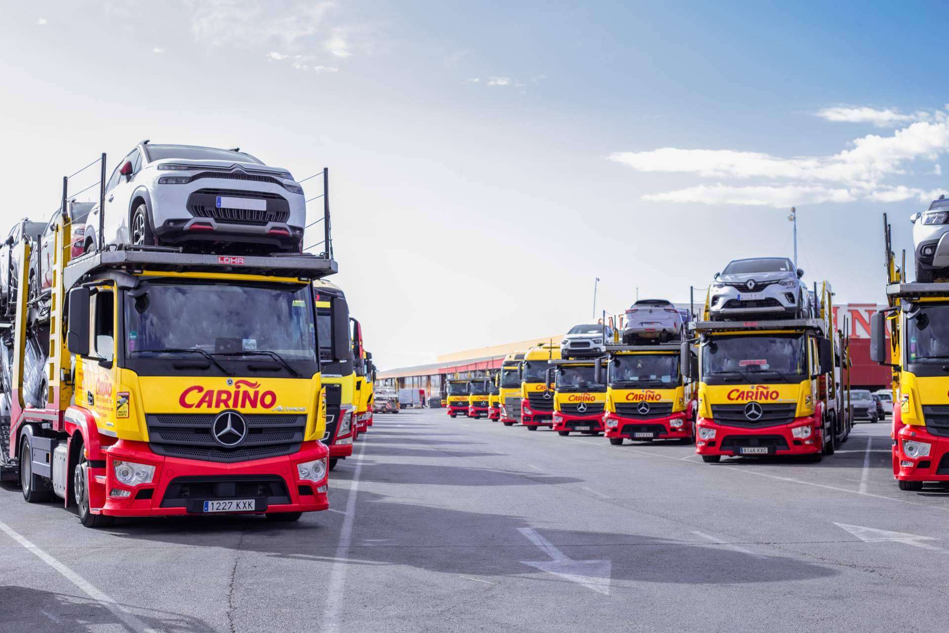 El transporte de vehículos internacional, con Grupo Cariño