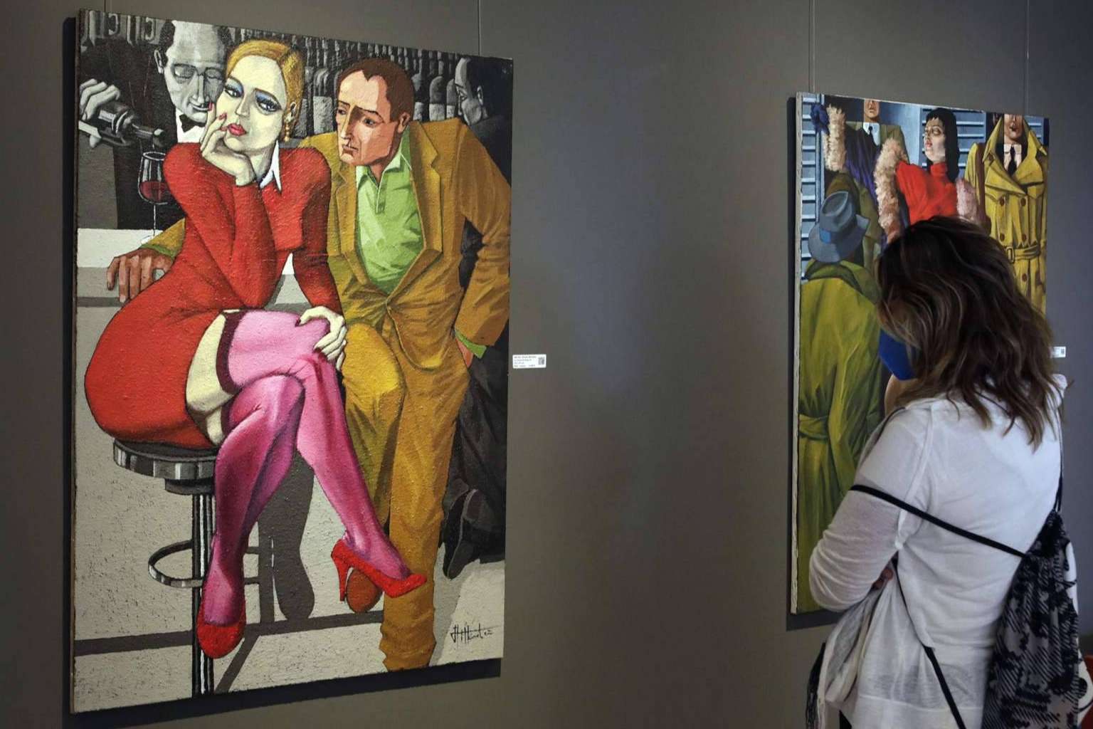 Lanzarote ART Gallery muestra grandes obras del artista Alfredo Montaña