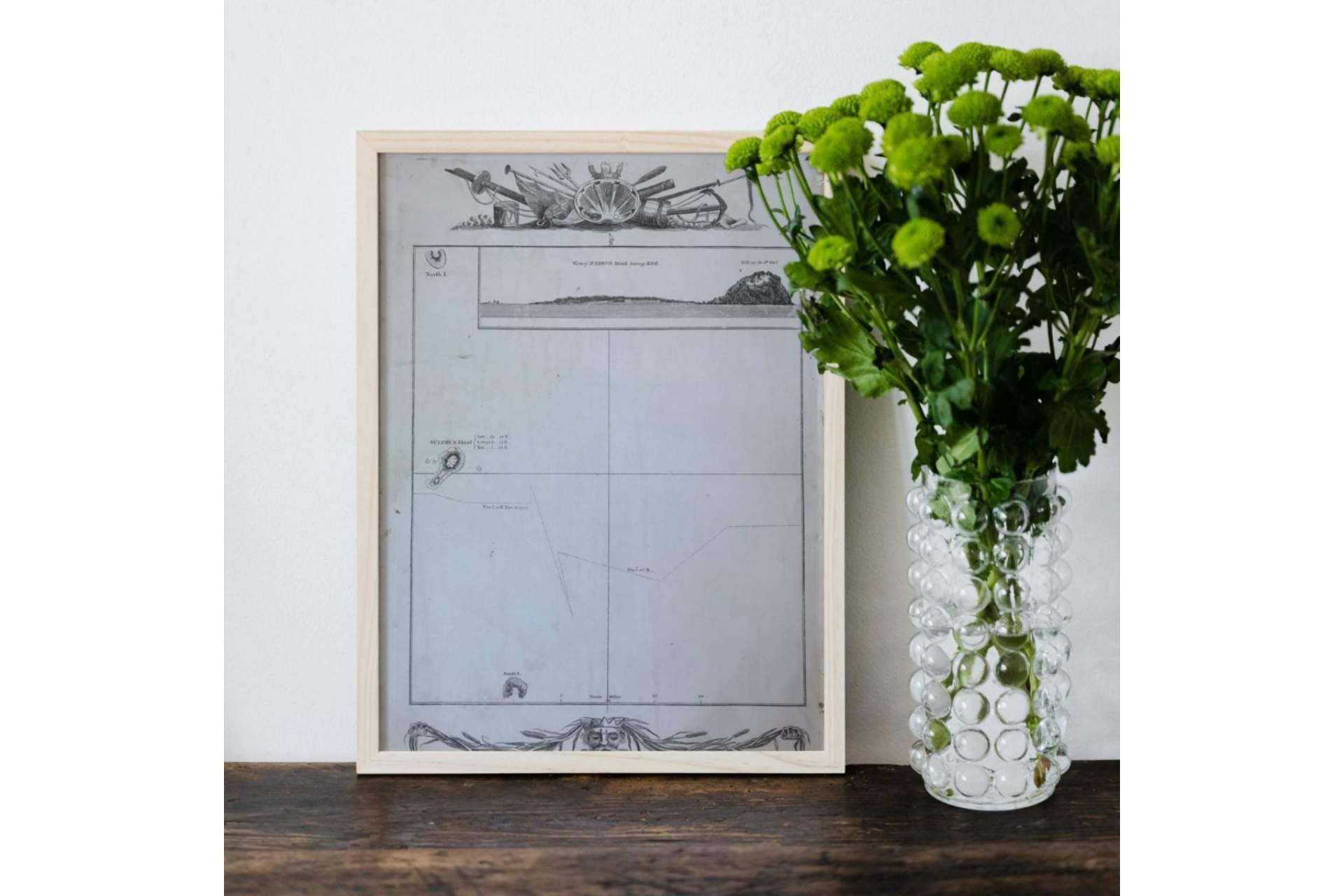 Cartografía antigua para decorar de manera personalizada el hogar, en La Retrografía