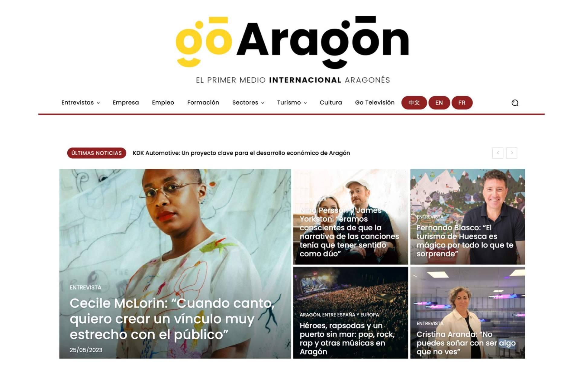 GoAragón cumple 2 años difundiendo Aragón internacionalmente