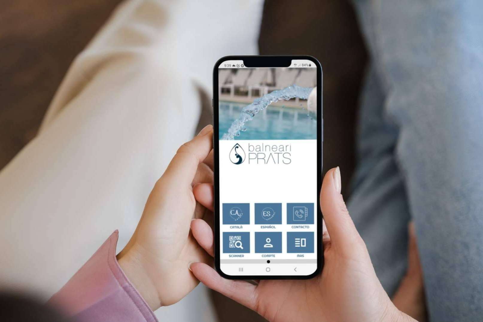 El balneario Girona Balneari Prats lanza su aplicación móvil para acceder a diferentes  beneficios