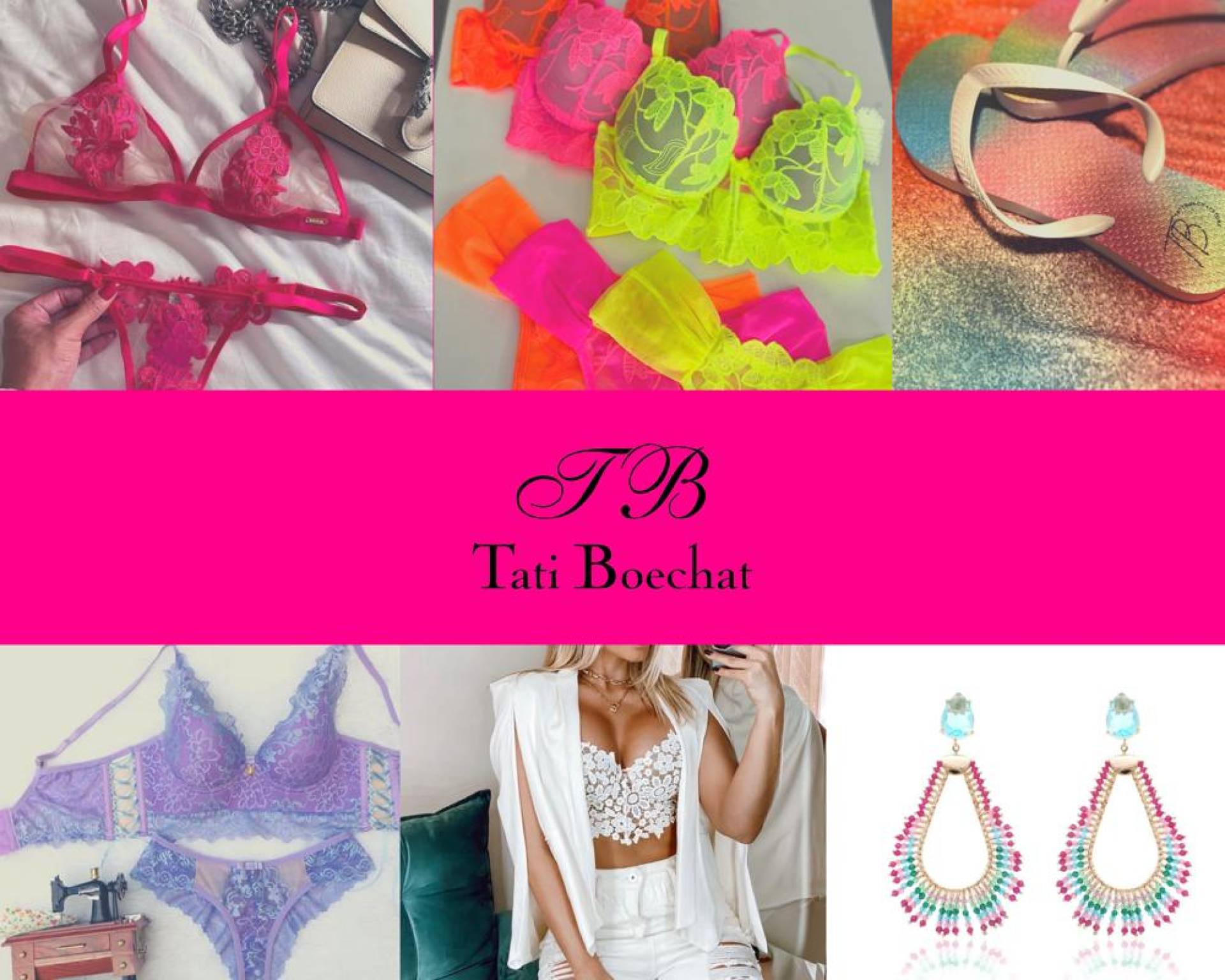Tati Boechat ofrece ropa interior de mujer de alta calidad, para que todas las personas se vean bellas e increíbles