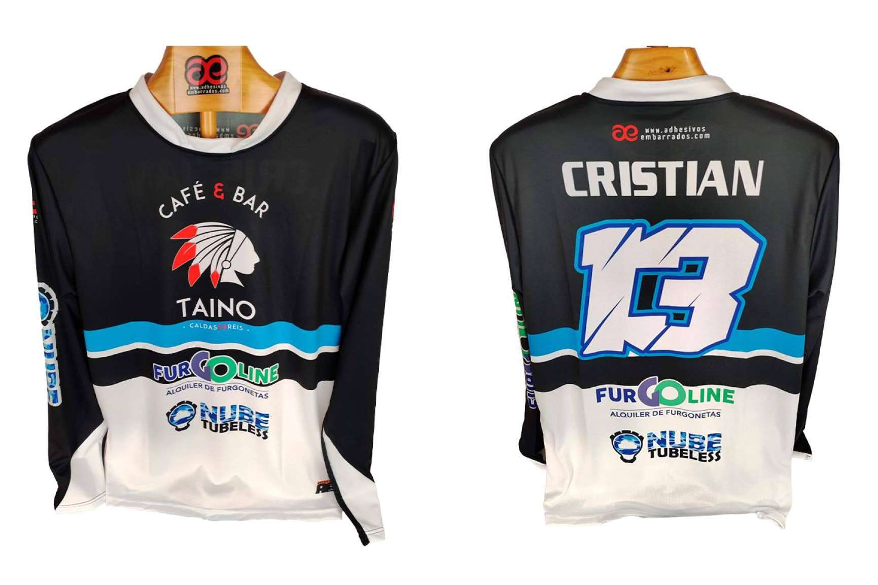Adquirir una camiseta personalizada de Yamaha de la mano de ADHESIVOSEMBARRADOS
