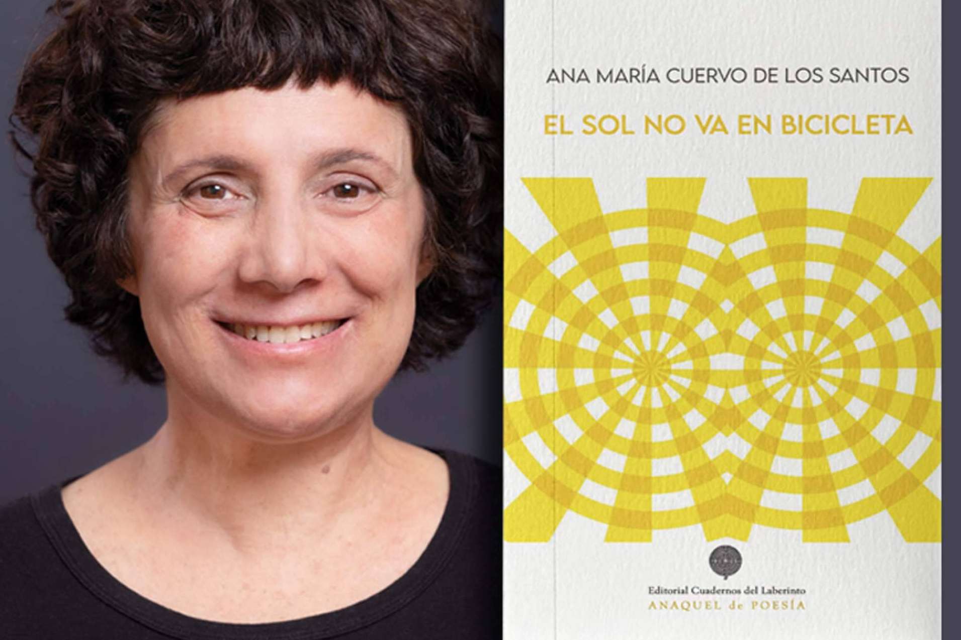'El sol no va en bicicleta', el nuevo poemario de Ana María Cuervo de los Santos; el vuelo sigue siendo posible