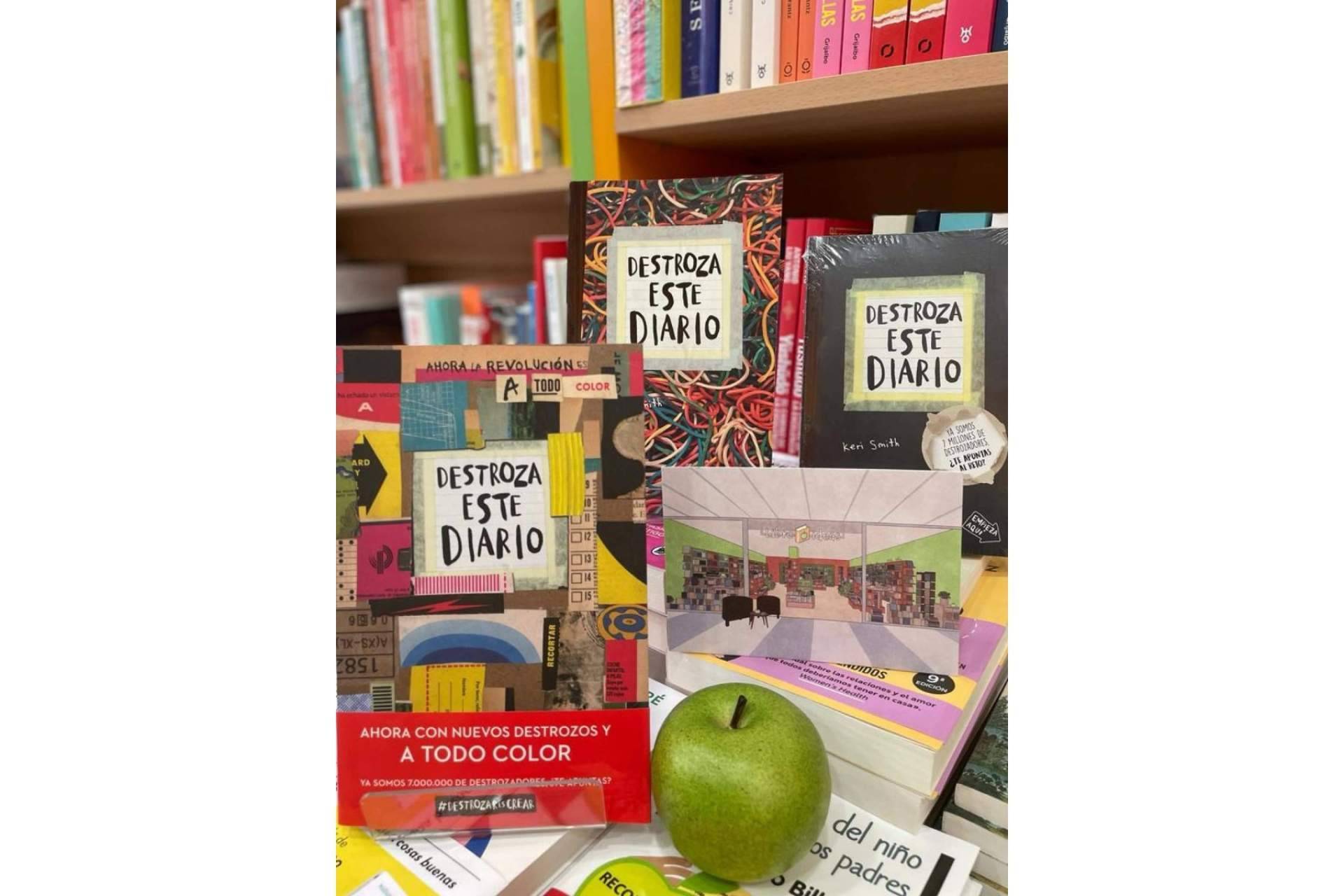¿Dónde encontrar el libro 'Destroza este diario'?