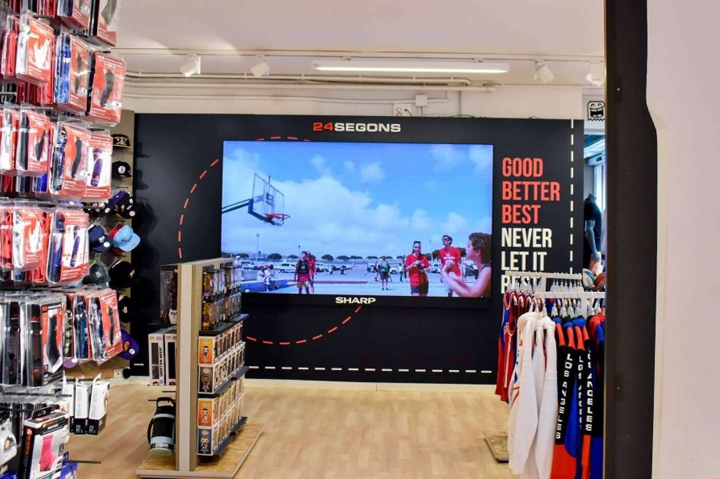 Escáner 3D Albert2 Pro instalado en una de las tiendas de basket más famosas de Barcelona, 24Segons, por Aetrex