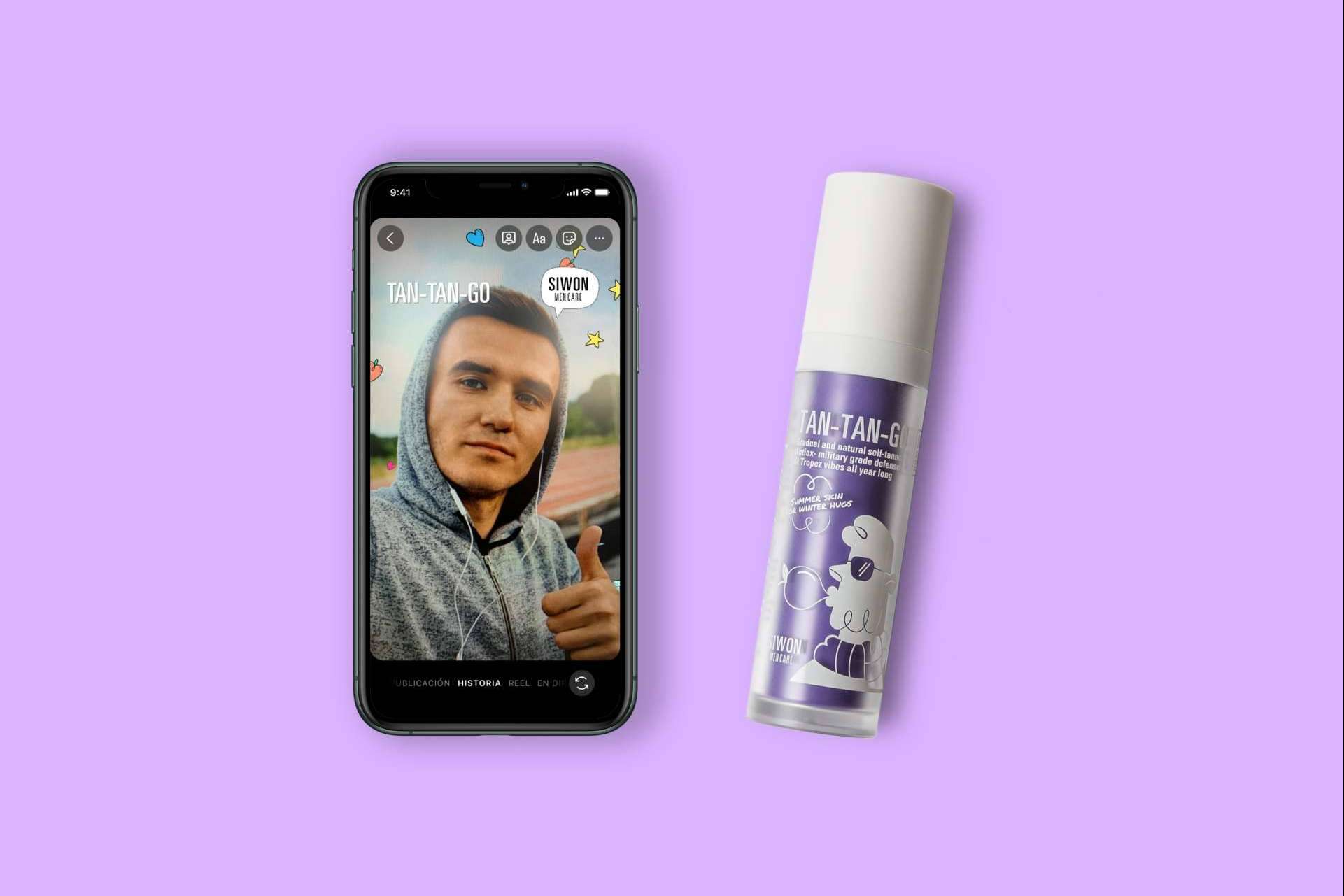 Siwon, la startup de cosmética masculina, rompe barreras físicas y digitales con filtros de Realidad Aumentada