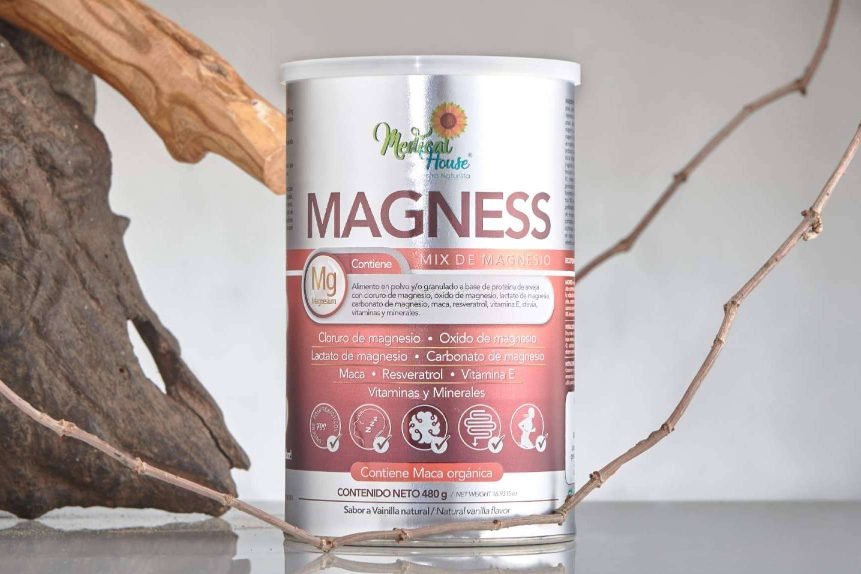 Uno los magnesios más completos del mercado es MAGNESS de Medical House