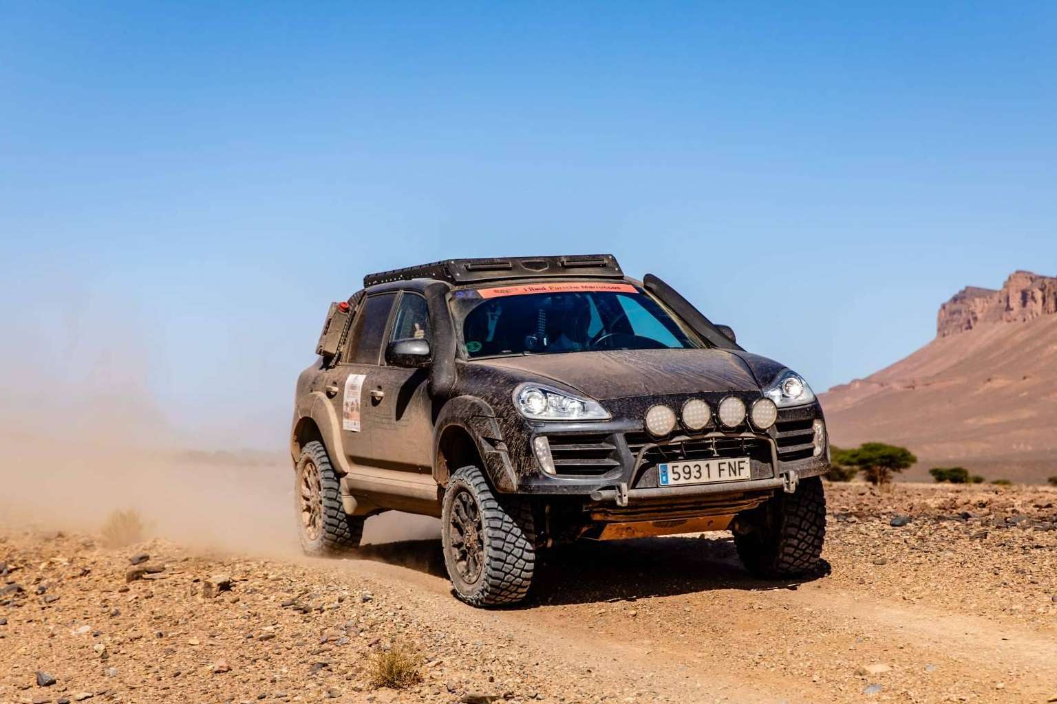 El equipo de Bymywheels es experto en preparaciones de Porsche off road en España