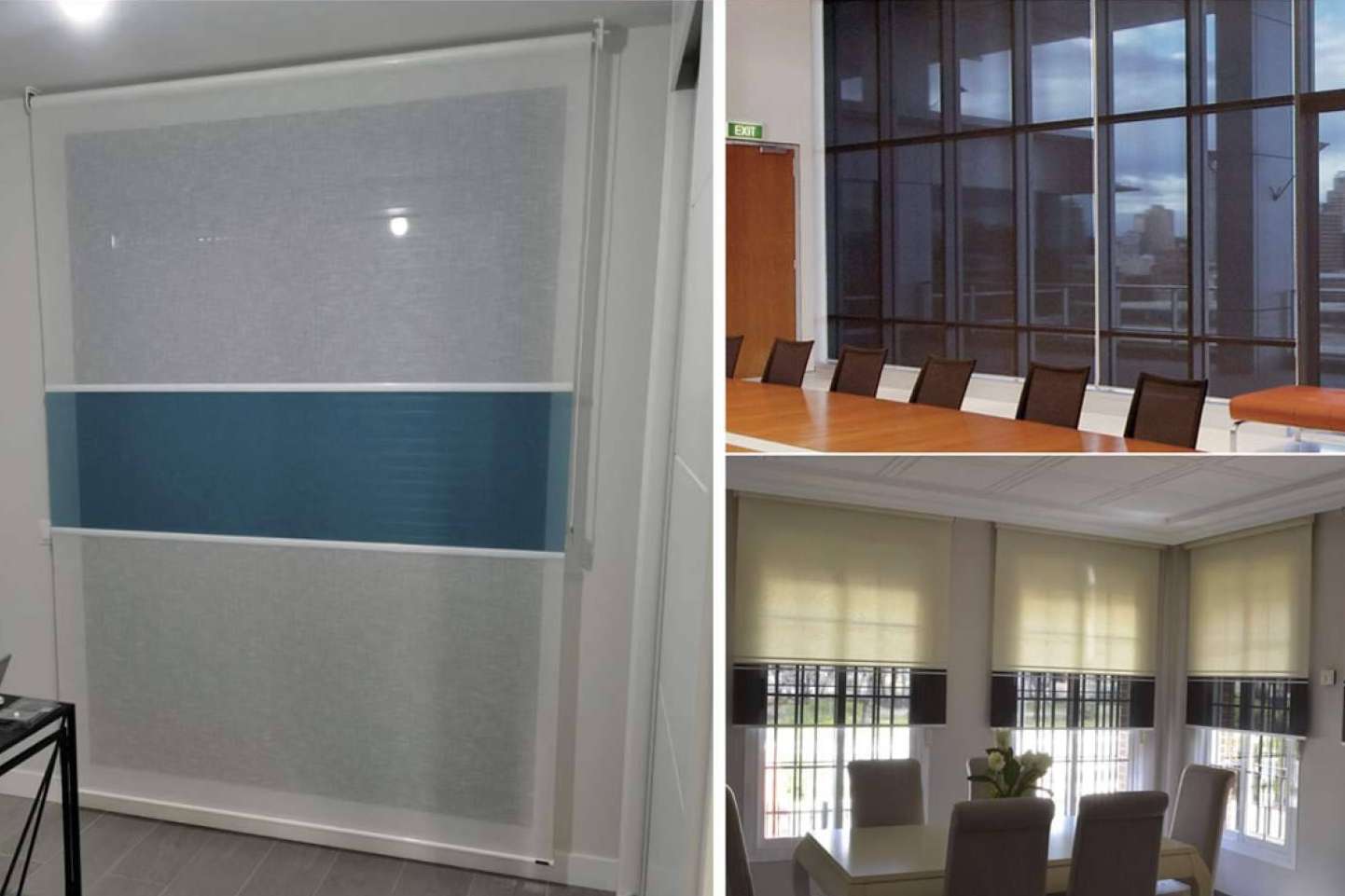 Con Office Deco es posible personalizar cortinas y estores para reflejar la identidad de una marca