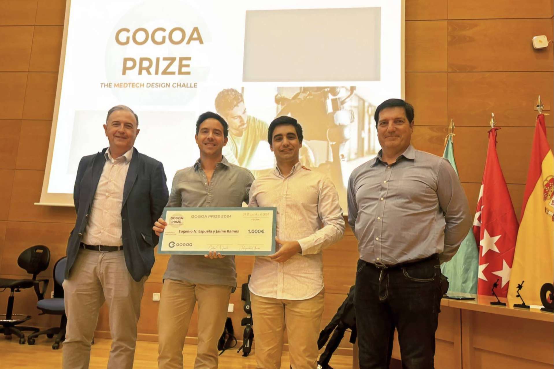 El GOGOA PRIZE 2024 en Madrid galardona la innovación en tecnologías de movilidad y exoesqueletos