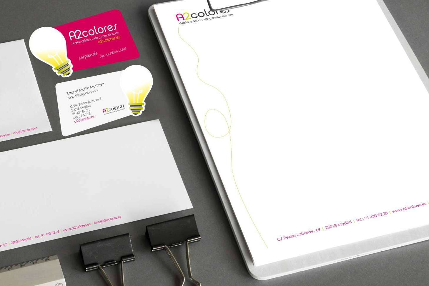 A2colores refuerza la identidad visual de las pymes con diseños personalizados