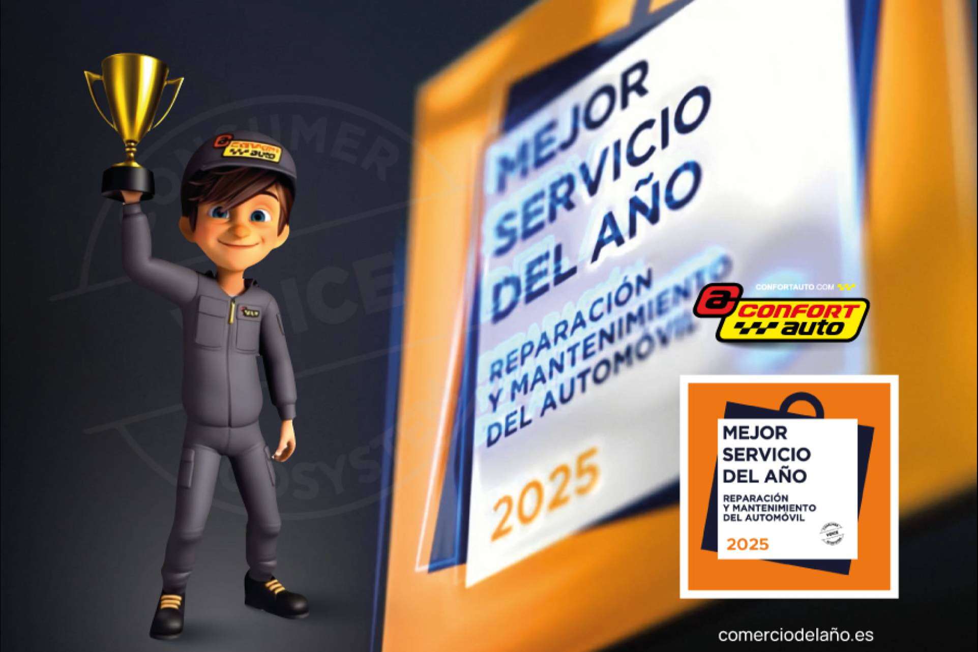 Segundo año consecutivo para Confortauto como 'Mejor Servicio del Año'