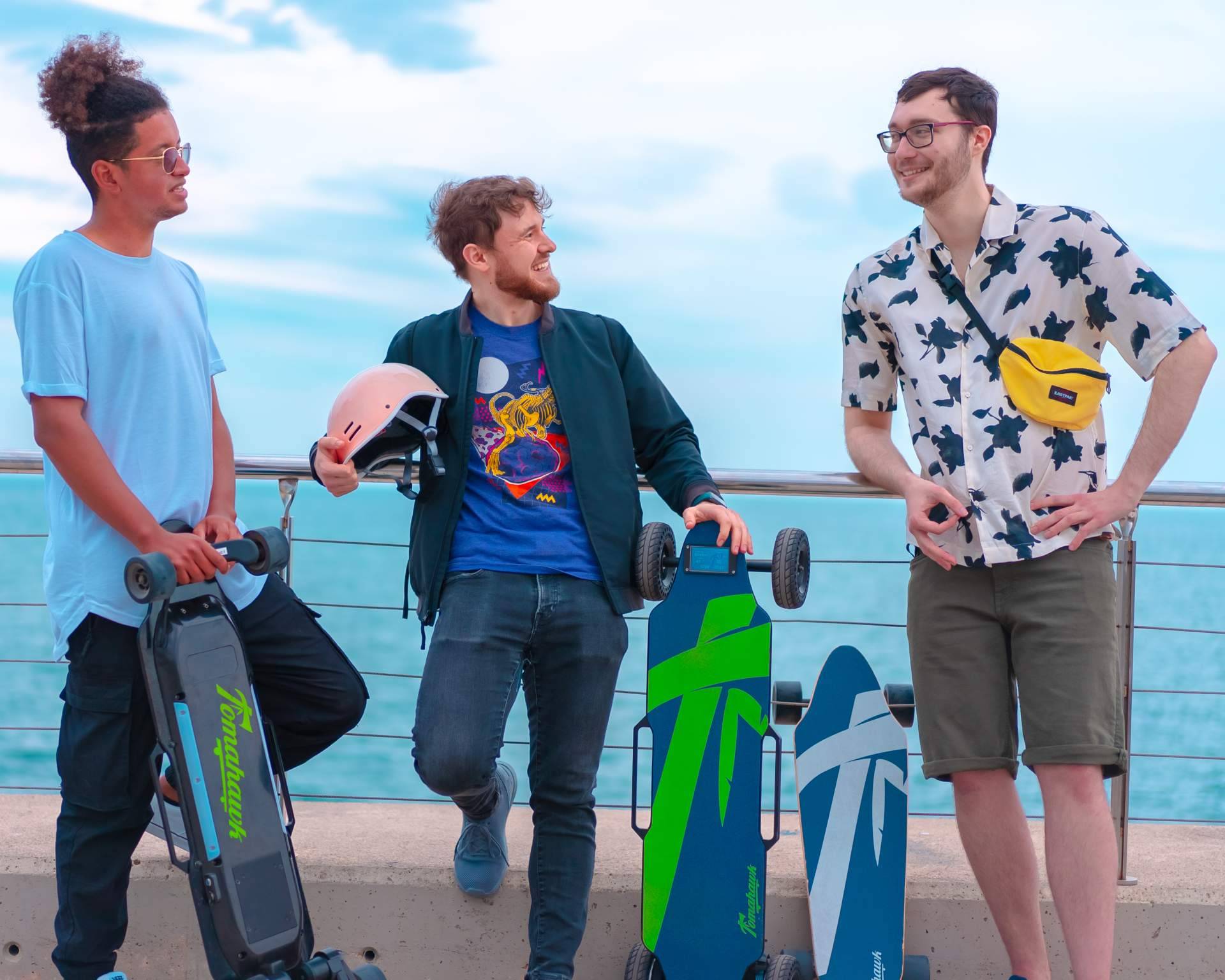 Energía y rendimiento, las baterías eléctricas en los skateboards Tomahawk