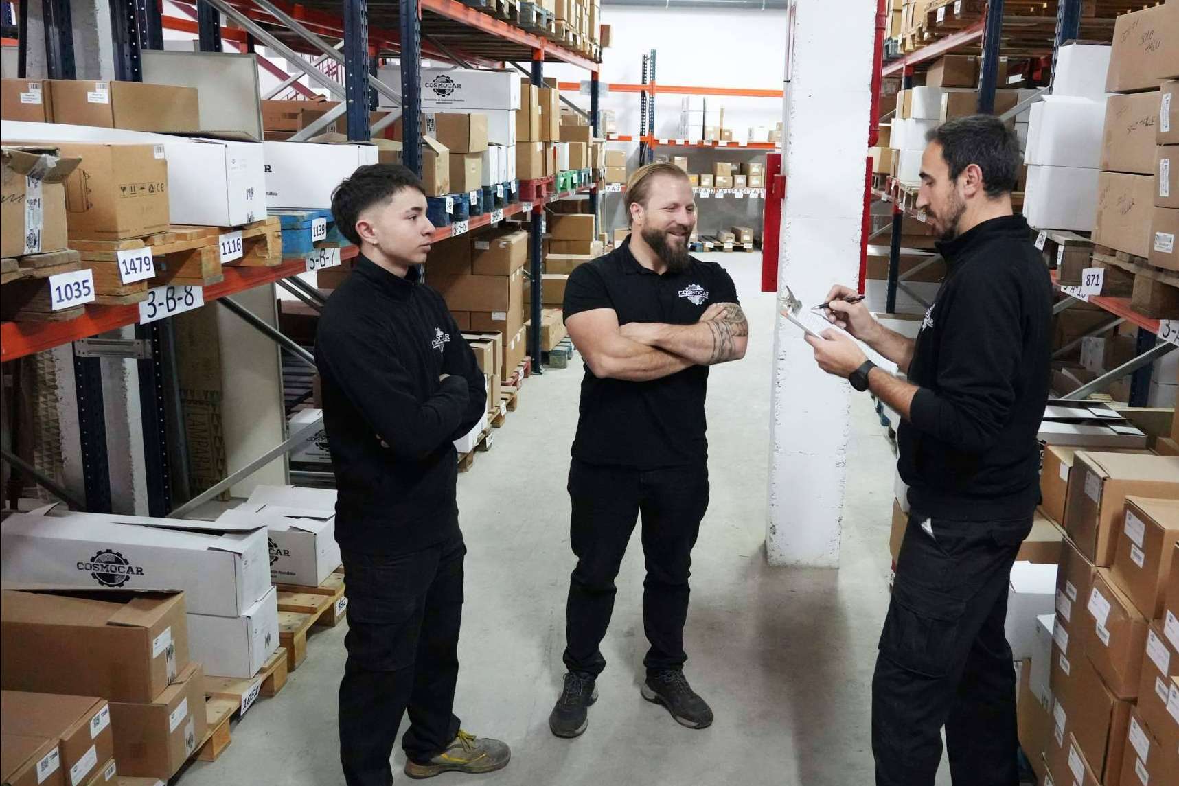 Más de medio millón de referencias en stock refuerzan el servicio post-venta de Cosmocar