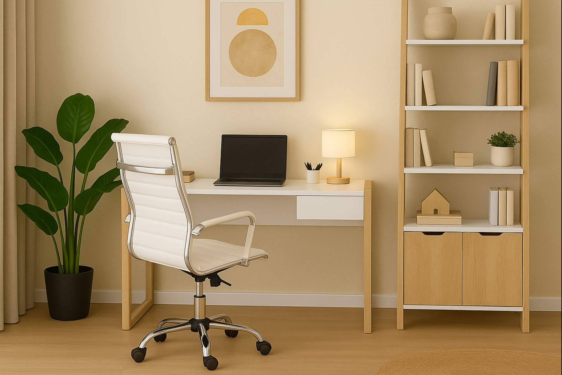Soluciones de Aosom.es para un estudio organizado y ergonómico en casa