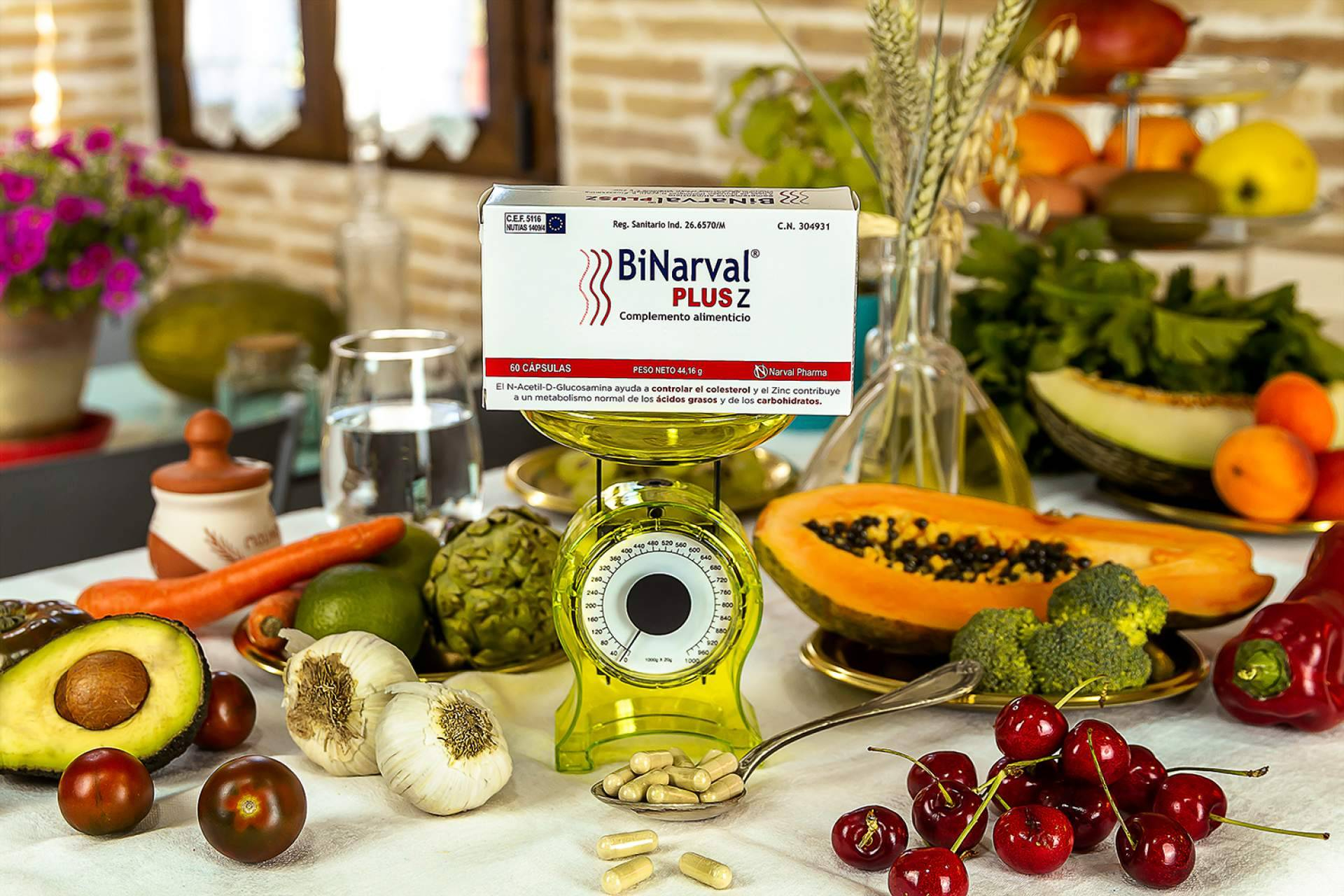 Binarval Plus Z, apoyo nutricional para cuidar el peso y mantener el colesterol equilibrado