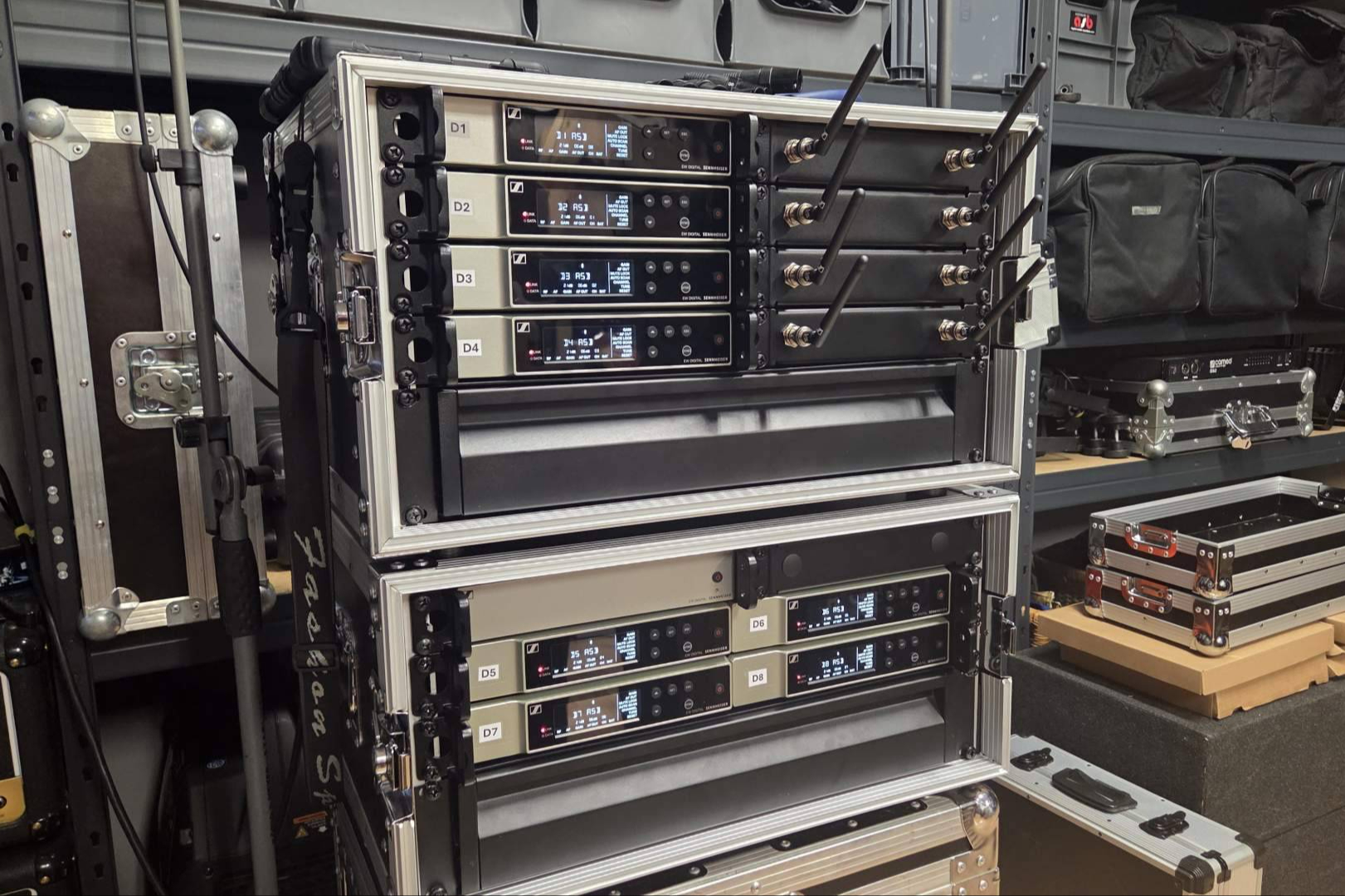 Más calidad en el alquiler micrófono inalámbrico gracias a la nueva gama Sennheiser EW-D de ASB Audiovisuals