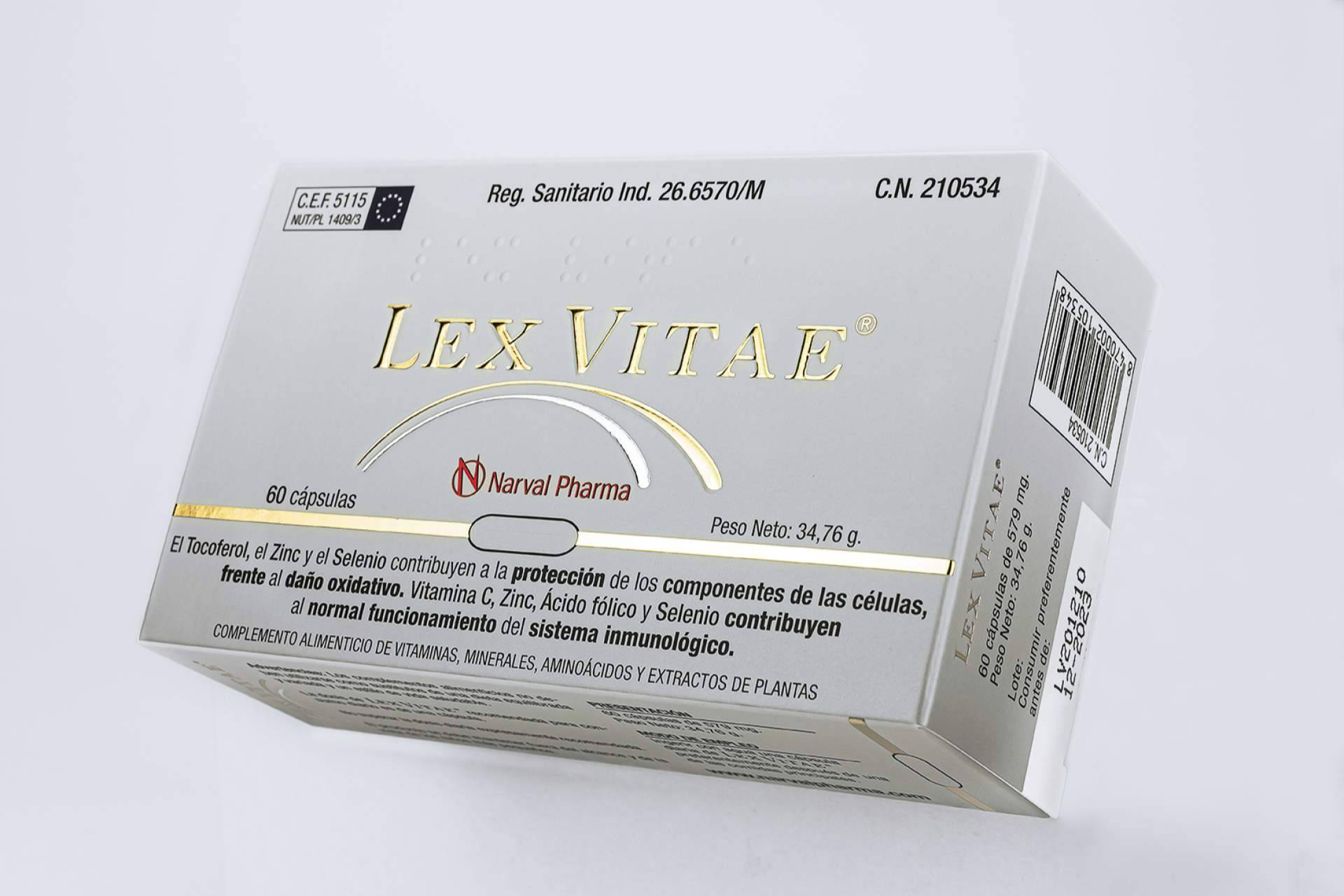 Lex Vitae Bienestar y Belleza refuerza el enfoque de antioxidante oral con glutatión, SOD y coenzima Q10