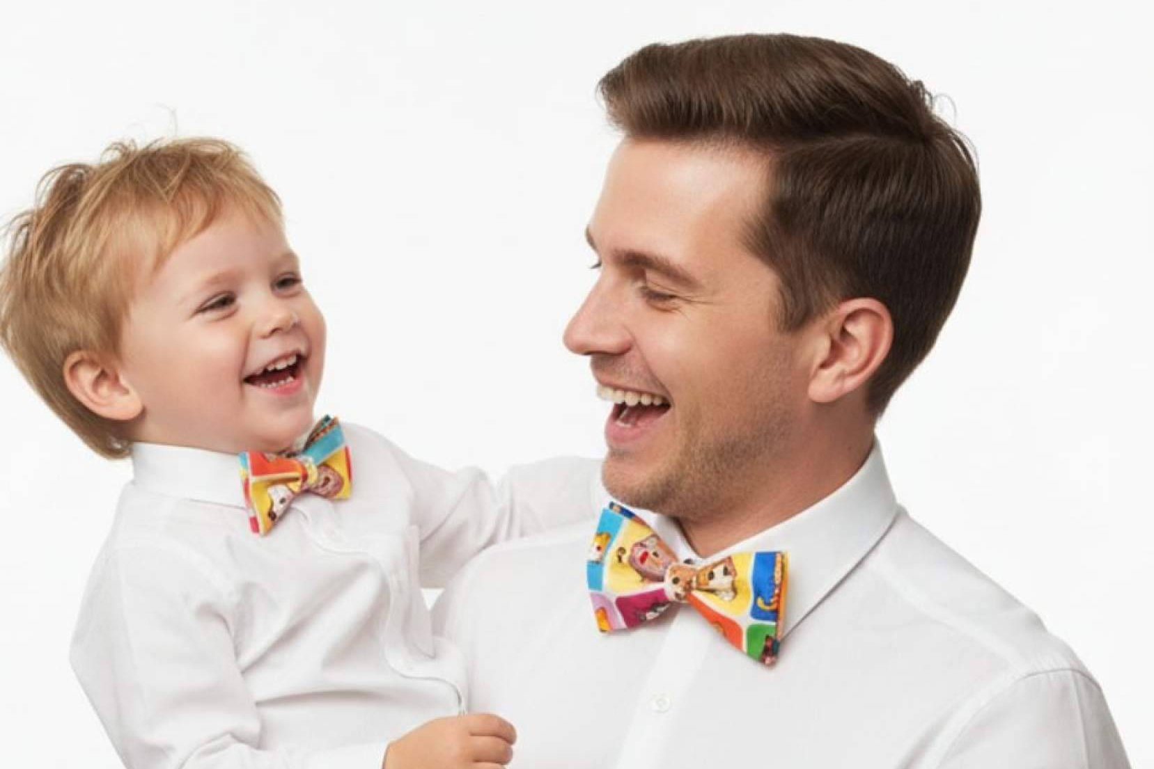 Adiós a la corbata; Por qué la pajarita es la opción preferida por madres e hijos