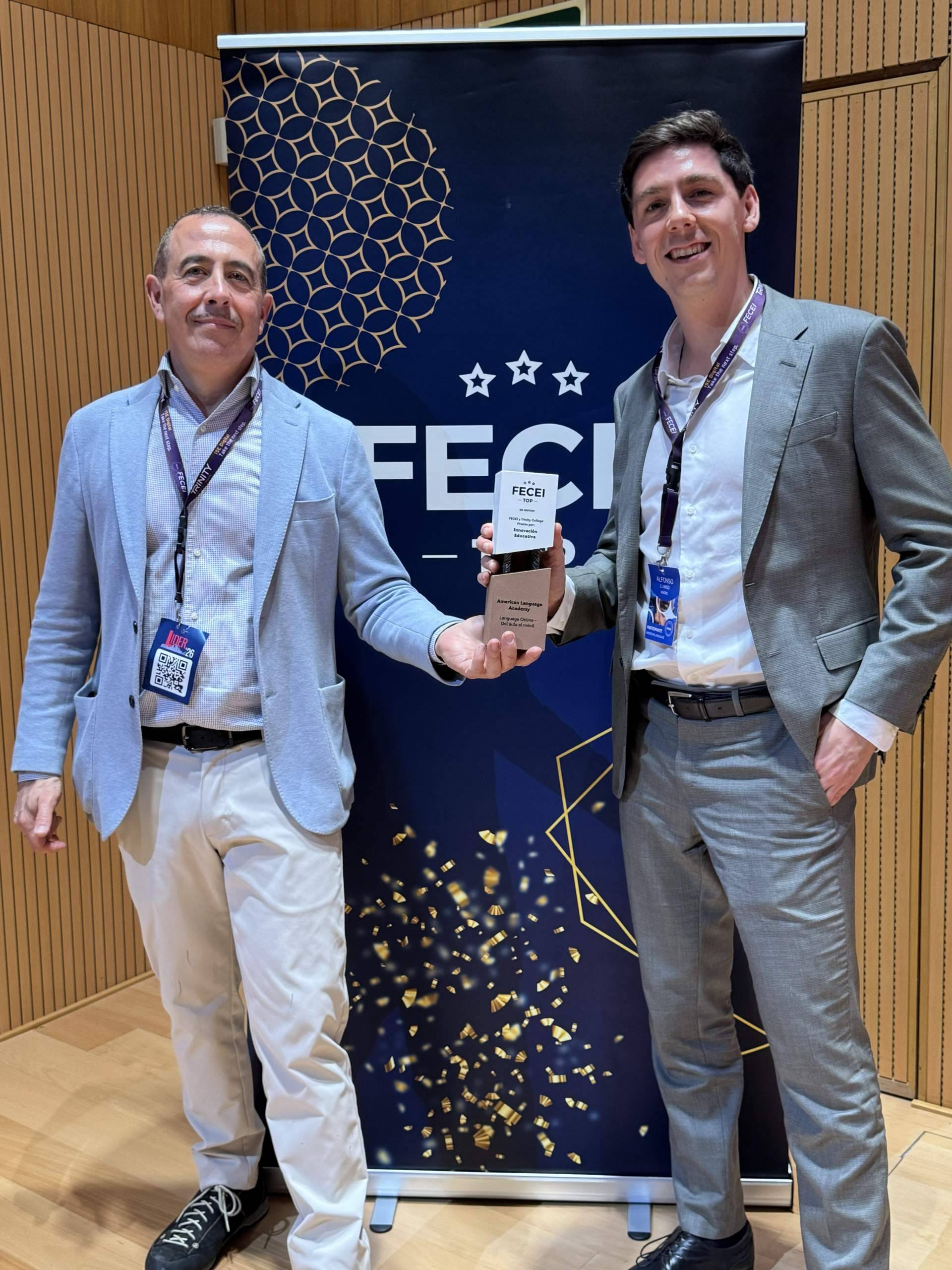 American Language Academy, reconocida con el Premio a la Innovación Educativa por Trinity College London y FECEI
