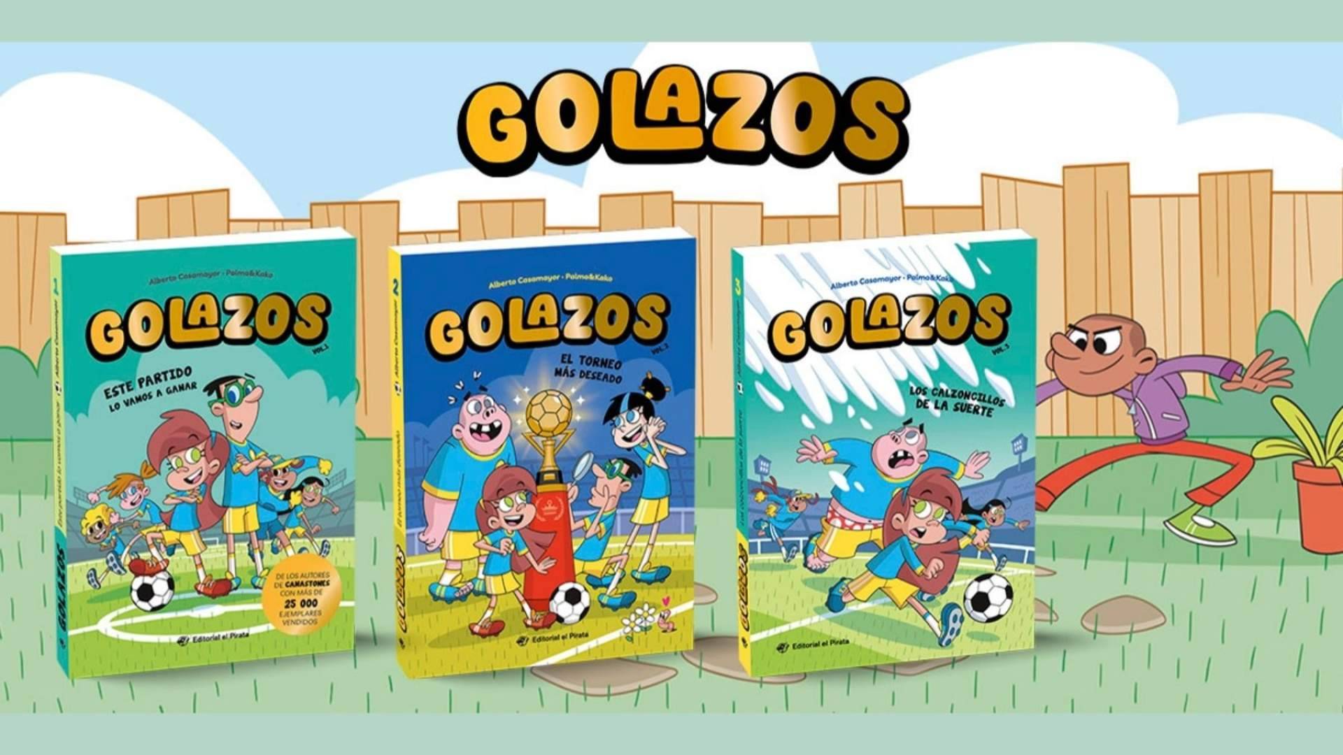 Golazos al Mundial; fútbol, humor y aventuras para futuros campeones