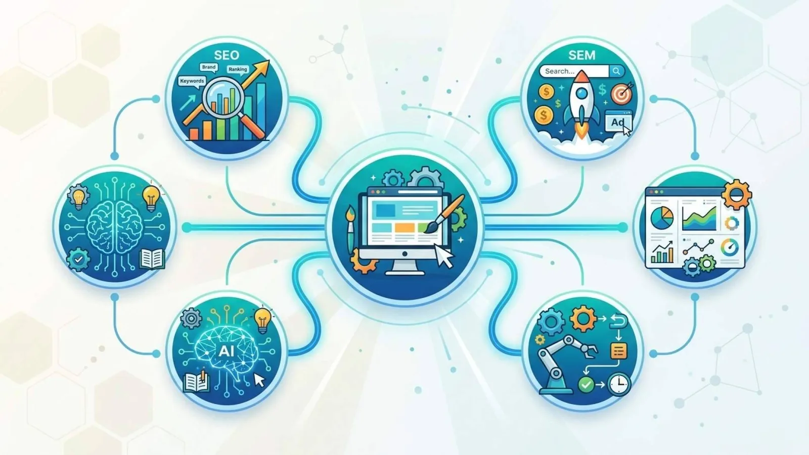 Las pymes de Barcelona impulsan su crecimiento digital mediante diseño web, SEO e inteligencia artificial